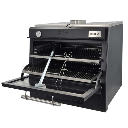 Pira 90 BLACK 500.101 Horno para Carbon y Leña Cocina Gourmet -  - Migsa - King Star