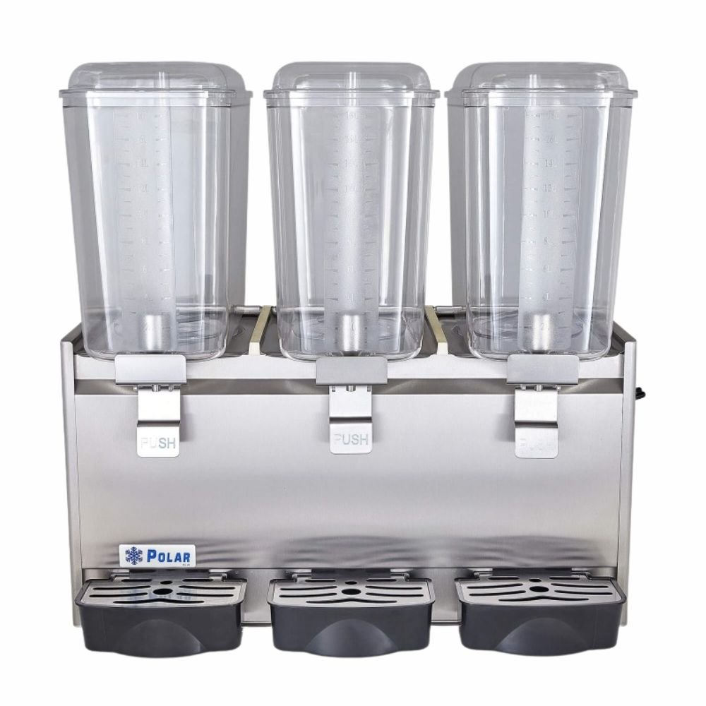 Polar Db-18X3 Cddbf318003 Despachador Bebida 18 Litros Acero Inoxidable - Despachadores de Bebidas - Polar - King Star