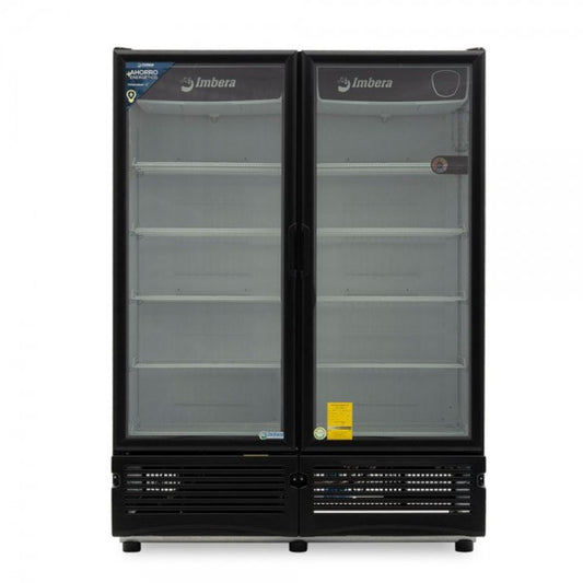 REFRIGERADOR IMBERA 1022008 CCV900 | Refrigerador Cervecero | 2 Puertas Cristal | 42 Pies Cúbicos | Abarrotes Cremerías Bares Tiendas Carnicería Restaurante Lácteos Industrial Cocina Comercios Insumos Hotel Panadería Refresquero Latas.