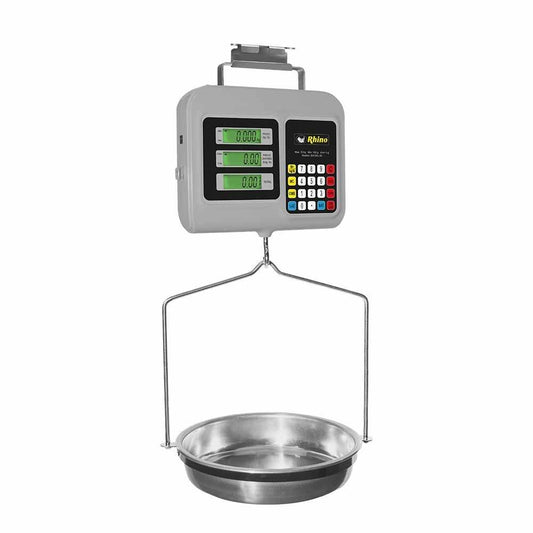 Rhino BACMU-30 Bascula Colgante 30 kg Pescaderia Verduleria Recauderia Frutas y verdudas Tienda de abarrotes Miscelaneas carniceria cremeria tianguis Rhino - King Star