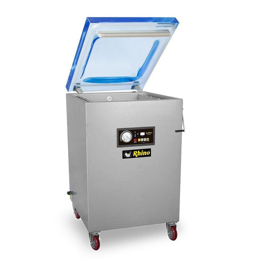 Rhino EVAC-20P Empacadora Vacío Acero Inoxidable Sellador 51 cm. Ideal para su uso en restaurantes, cocina industriales, comedores, banquetes, industriales, guardar, sellar, conservar, etc. King Star. Envíos seguros a todo México. Cotiza hoy mismo.