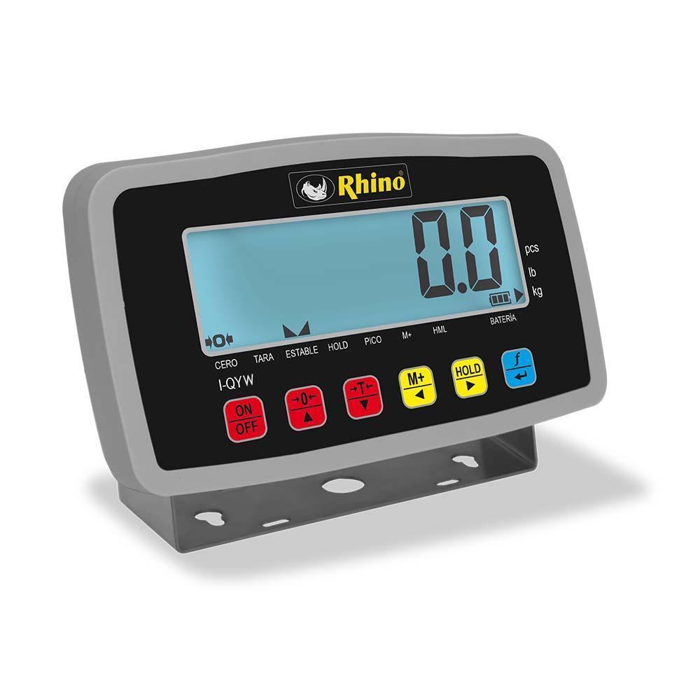 Rhino PLABA-12 Bascula Plataforma I-QYW Indicador TARA I-QY Básculas Restaurantes Pesar Tianguis Restaurante Verduras Carnes Plataforma Carniceria Cremeria Contadora Cargar Uso Industrial. Ideal para pesar, rudo, industrial, cajas, industria, bodegas, negocio, para montacargas, cargar, pesar, plataforma, etc. King Star. Envíos seguros a todo México. Cotiza hoy mismo.