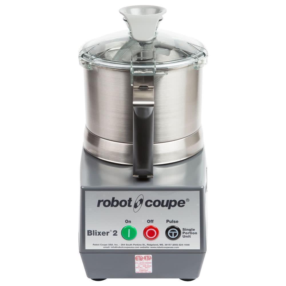 Robot Coupe BLIXER 2 Procesador  Alimentos Monofásico Tazón Acero Inoxidable Velocidad Simple - Procesadores Alimentos / Ralladores / Cortadores - Robot Coupe - King Star