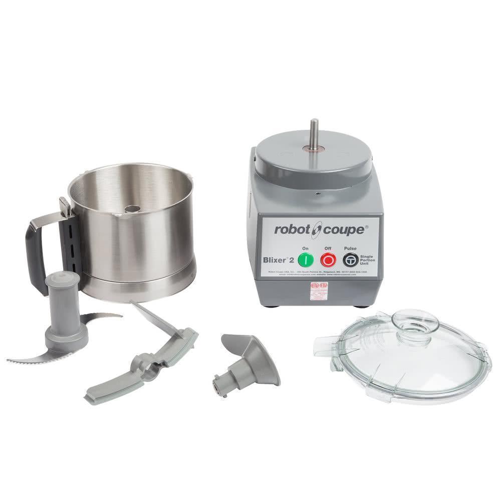 Robot Coupe BLIXER 2 Procesador  Alimentos Monofásico Tazón Acero Inoxidable Velocidad Simple - Procesadores Alimentos / Ralladores / Cortadores - Robot Coupe - King Star
