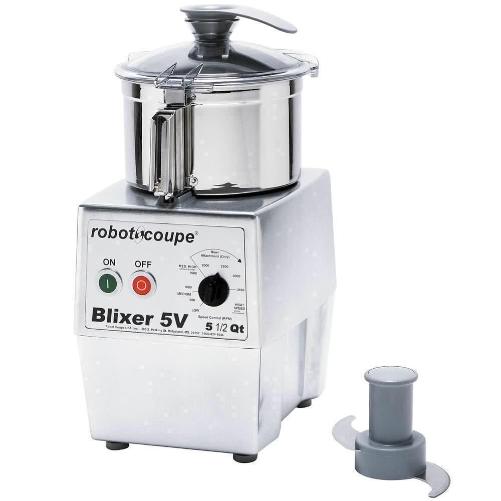 Robot Coupe BLIXER 5VV Procesador  Alimentos Monofásico Tazón Acero Inoxidable  5.5L 3 HP - Procesadores Alimentos / Ralladores / Cortadores - Robot Coupe - King Star