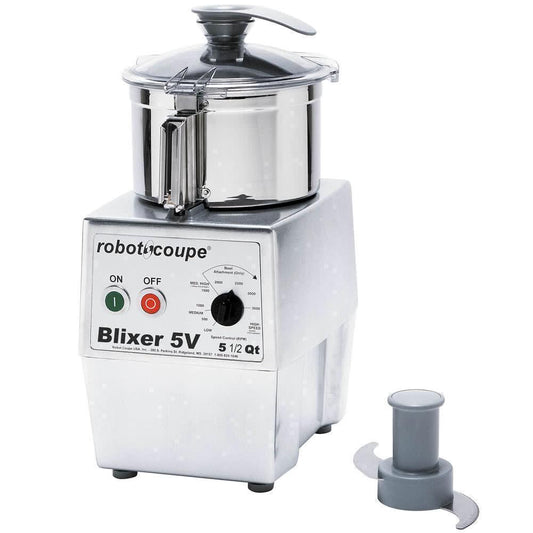 Robot Coupe BLIXER 5VV Procesador  Alimentos Monofásico Tazón Acero Inoxidable  5.5L 3 HP - Procesadores Alimentos / Ralladores / Cortadores - Robot Coupe - King Star