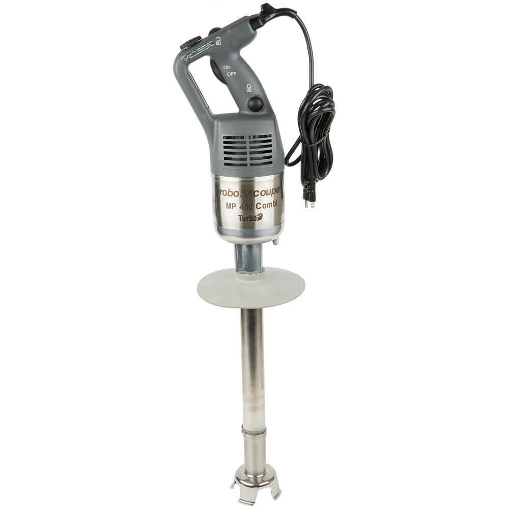 Robot Coupe MP 450 Turbo COMBI Batidora de Inmersión Velocidad Variable 18" con Batidor Restaurantes Cocina Panaderias Banquetes Comedores Hornear Industriales Pan Panificadora. Ideal para amasar harina, mezcla para pan, postres, hornear, cocinar, para banquetes, industriales, para cocinas industriales, comedores, comedores industriales, hornear, para negocio, panadería, repostería, etc. King Star. Envíos seguros a todo México. Cotiza hoy mismo.