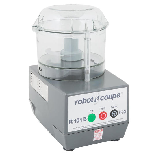 Robot Coupe R101BCLR Procesador Alimentos con 2,5 Qt. Tazón Policarbonato Transparente - Procesadores Alimentos / Ralladores / Cortadores - Robot Coupe - King Star