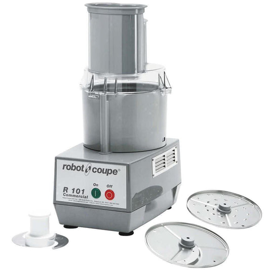 Robot Coupe R101P Procesador Alimentos Monofásico Cuchillo Fondo de Cuba 3/4 HP - Procesadores Alimentos / Ralladores / Cortadores - Robot Coupe - King Star