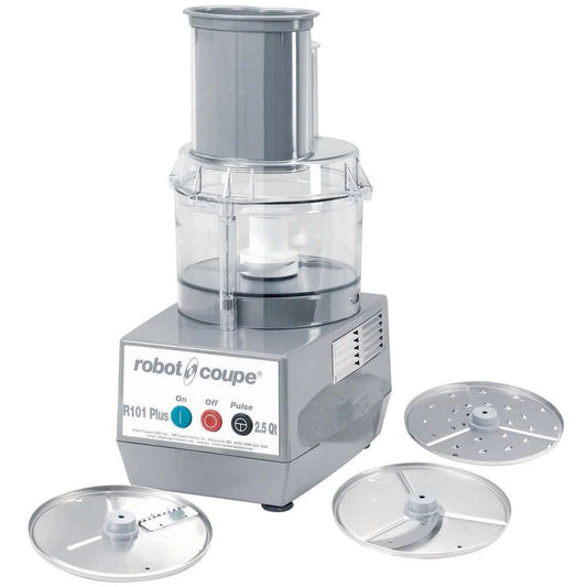 Robot Coupe R101PPlus Procesador Alimentos Monofásico Cuchillo Fondo de Cuba 3/4 HP - Procesadores Alimentos / Ralladores / Cortadores - Robot Coupe - King Star