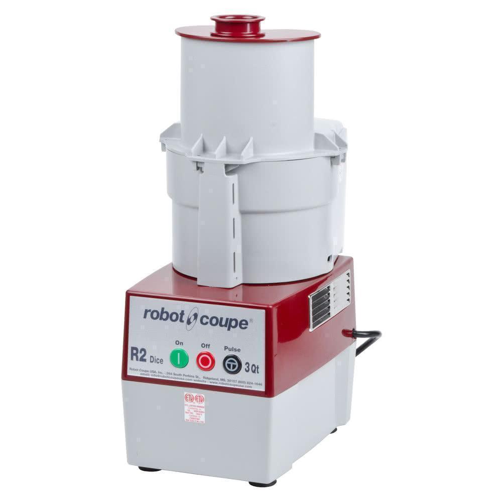 Robot Coupe R2 DICE Procesador  Alimentos Monofásico  Alimentación Continua - Procesadores Alimentos / Ralladores / Cortadores - Robot Coupe - King Star