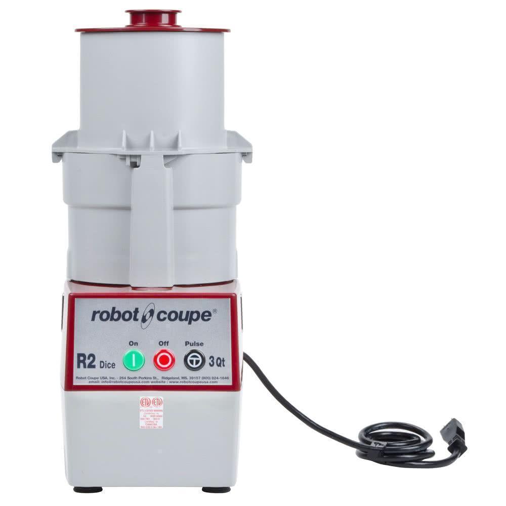 Robot Coupe R2 DICE Procesador  Alimentos Monofásico  Alimentación Continua - Procesadores Alimentos / Ralladores / Cortadores - Robot Coupe - King Star