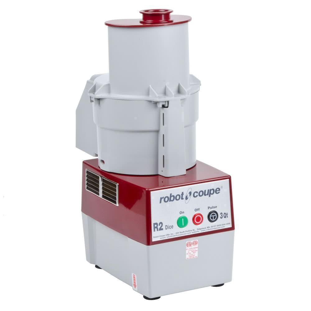 Robot Coupe R2 DICE Procesador  Alimentos Monofásico  Alimentación Continua - Procesadores Alimentos / Ralladores / Cortadores - Robot Coupe - King Star