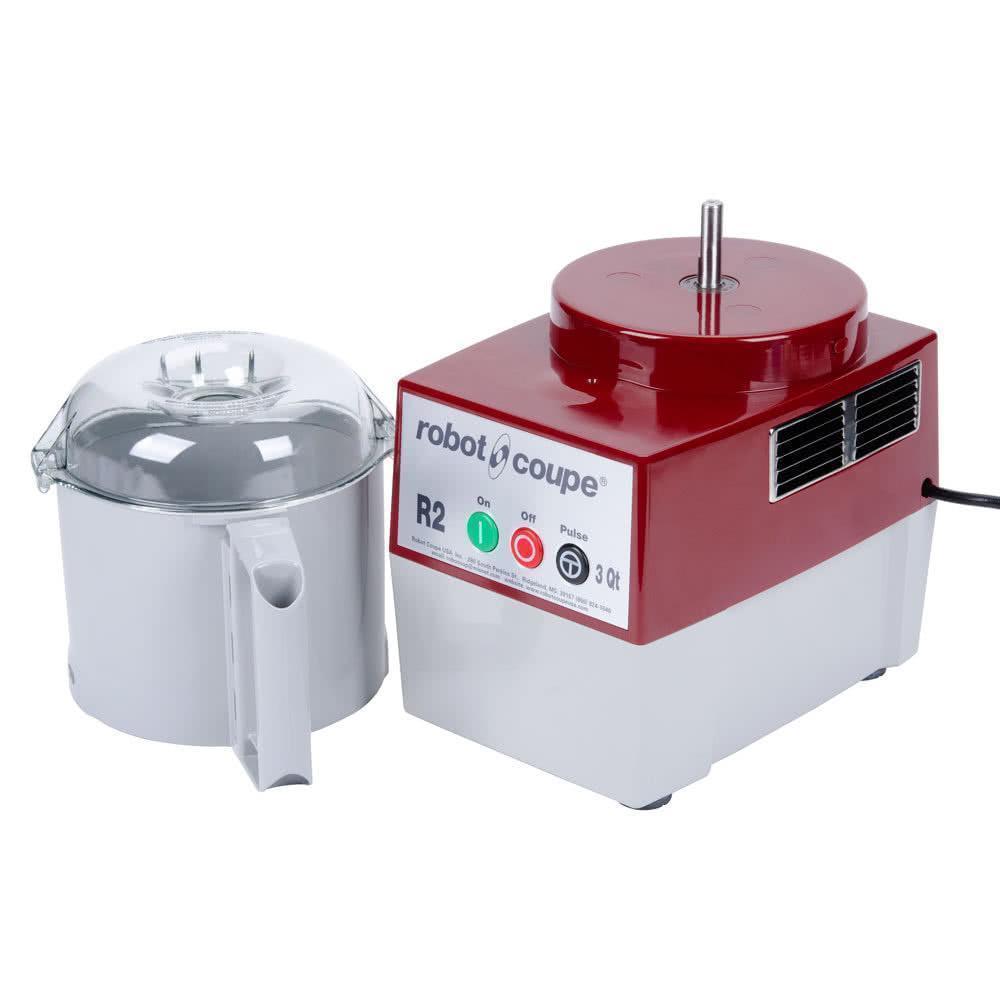 Robot Coupe R2B Procesador  Alimentos  3 Qt. Tazón Policarbonato Gris - Procesadores Alimentos / Ralladores / Cortadores - Robot Coupe - King Star