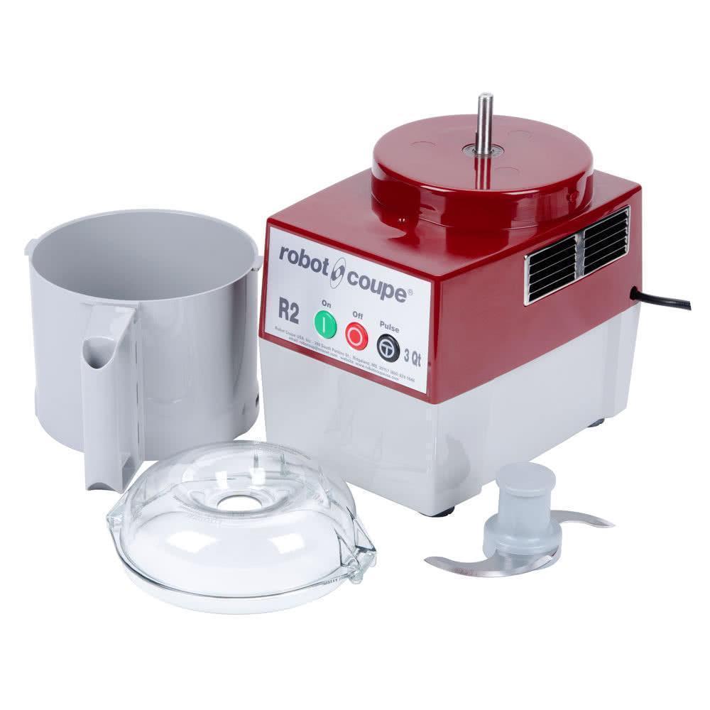 Robot Coupe R2B Procesador  Alimentos  3 Qt. Tazón Policarbonato Gris - Procesadores Alimentos / Ralladores / Cortadores - Robot Coupe - King Star