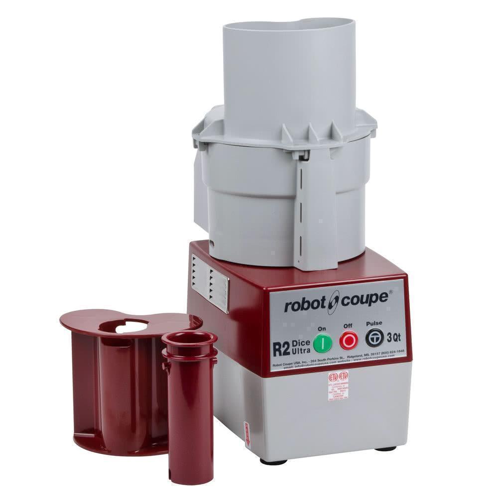 Robot Coupe R2DICE ULTRA Procesador  Alimentos 3 Qt. Alimentación Continua 2 HP 120v - Procesadores Alimentos / Ralladores / Cortadores - Robot Coupe - King Star