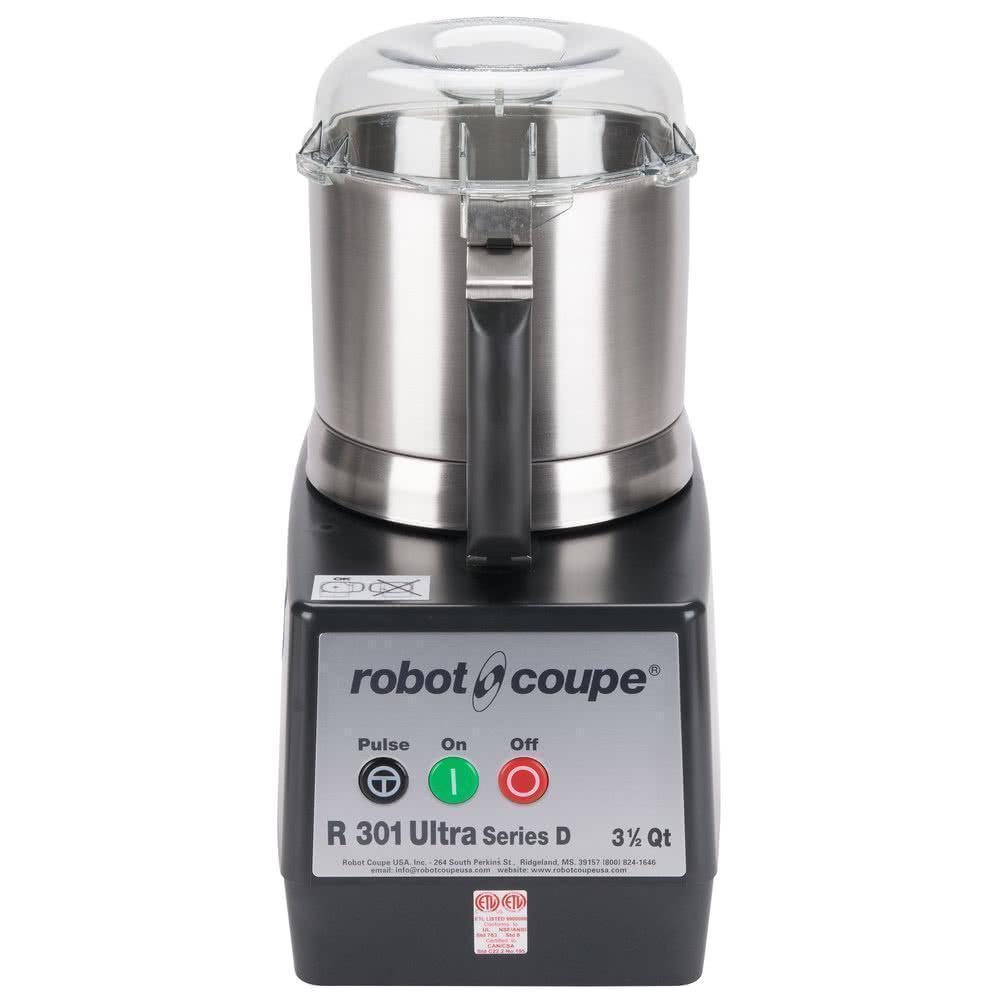 Robot Coupe R301 ULTRA B Procesador  Alimentos  3.5 Qt. 1.5 HP Tazón Acero inoxidable - Procesadores Alimentos / Ralladores / Cortadores - Robot Coupe - King Star
