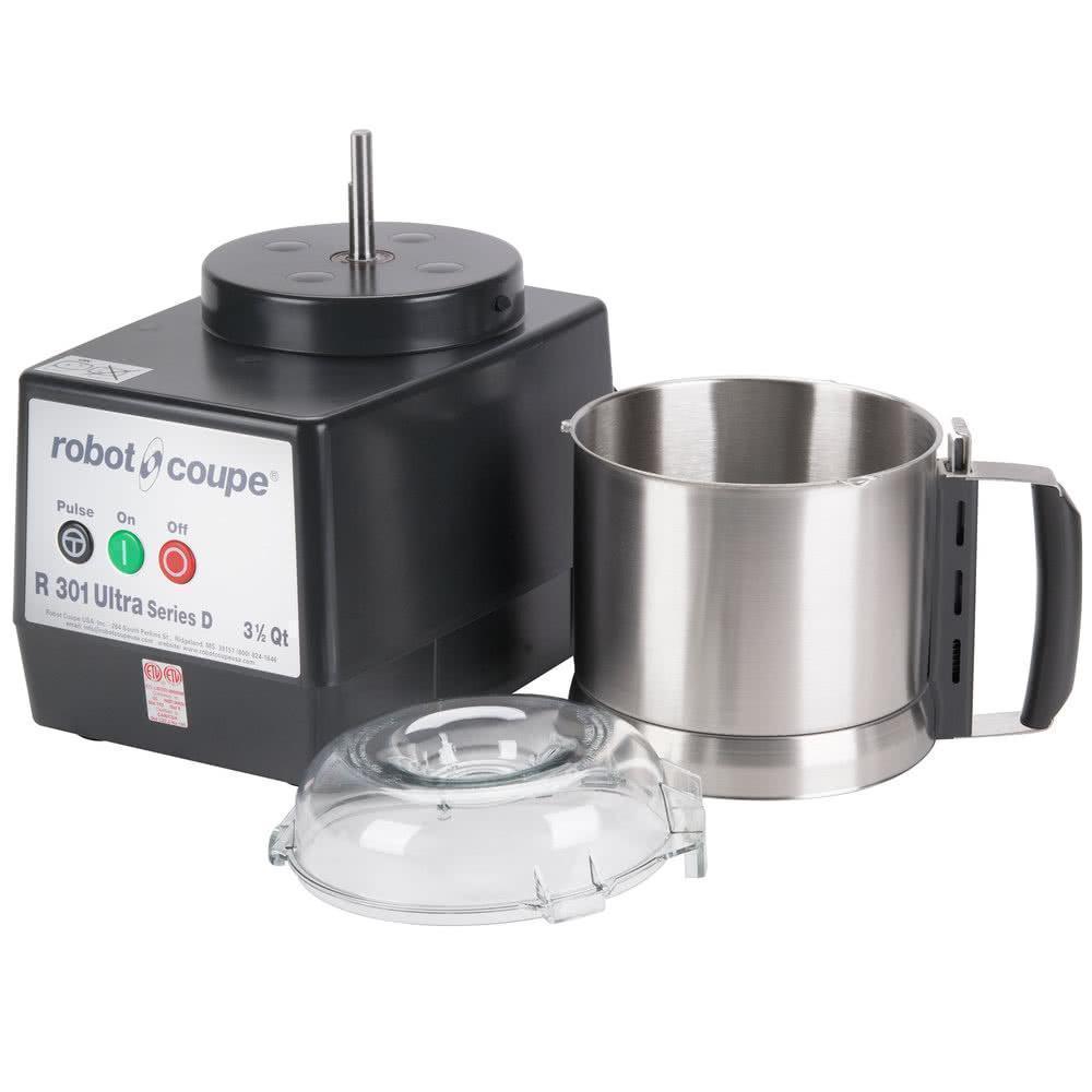 Robot Coupe R301 ULTRA B Procesador  Alimentos  3.5 Qt. 1.5 HP Tazón Acero inoxidable - Procesadores Alimentos / Ralladores / Cortadores - Robot Coupe - King Star
