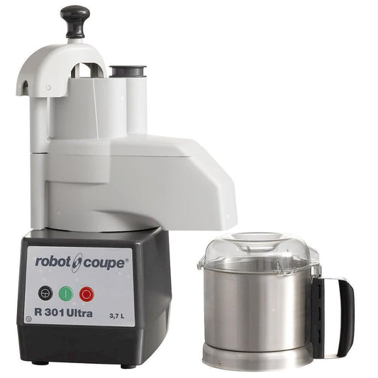 Robot Coupe R301 ULTRA Procesador Alimentos con Alimentación 3.5 Qt. Tazón Acero Inoxidable - Procesadores Alimentos / Ralladores / Cortadores - Robot Coupe - King Star