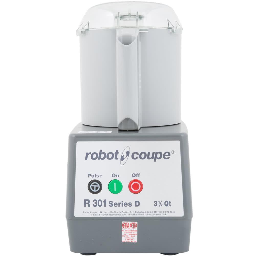 Robot Coupe R301B Procesador  Alimentos  3.5 Qt. 1 1/2 HP 120v - Procesadores Alimentos / Ralladores / Cortadores - Robot Coupe - King Star