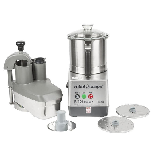 Robot Coupe R401 Procesador Alimentos Monofásico Cuchilla Lisa 1.5 HP - Procesadores Alimentos / Ralladores / Cortadores - Robot Coupe - King Star