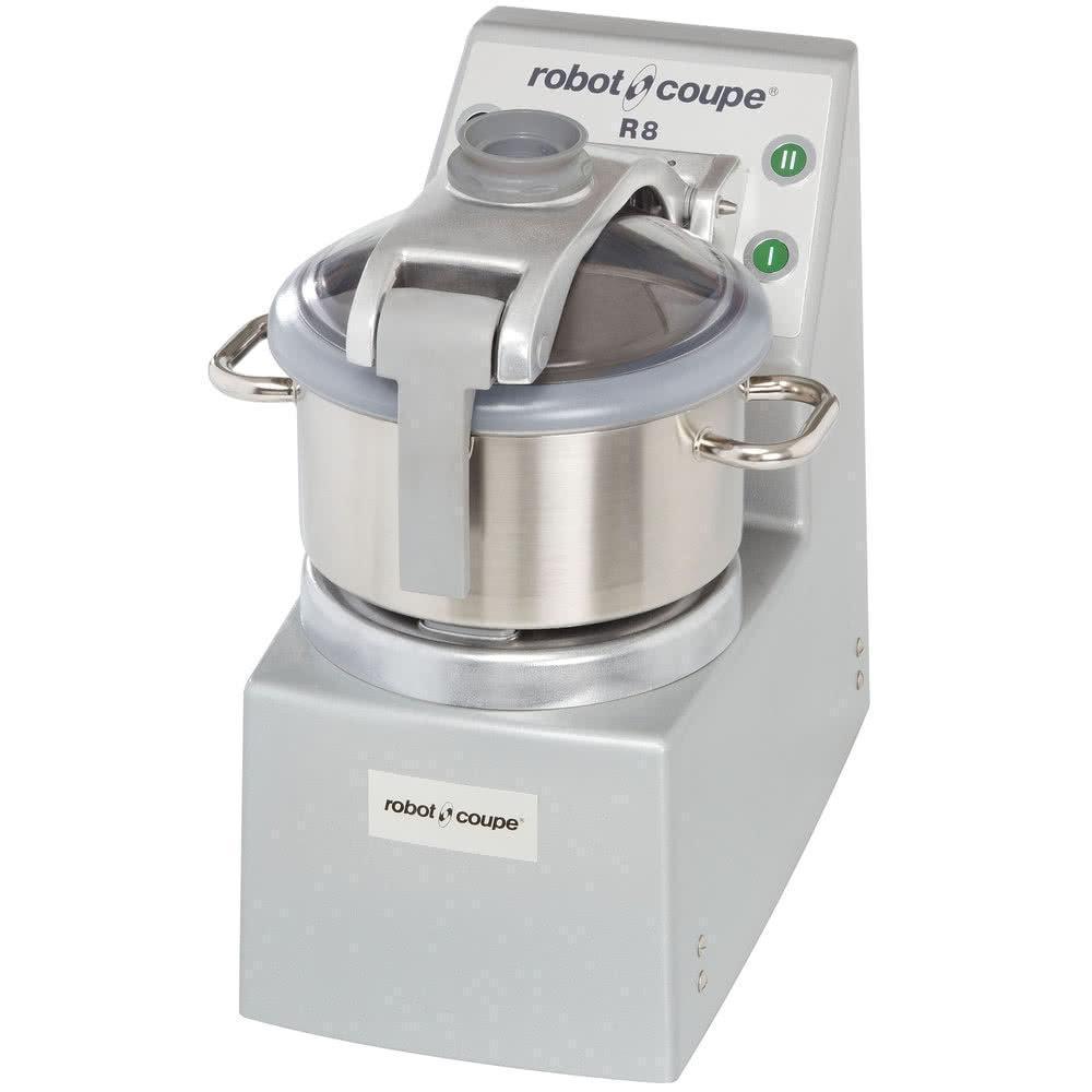 Robot Coupe R8 Procesador  Alimentos Vertical  8 Qt. Tazón  Acero Inoxidable - Procesadores Alimentos / Ralladores / Cortadores - Robot Coupe - King Star