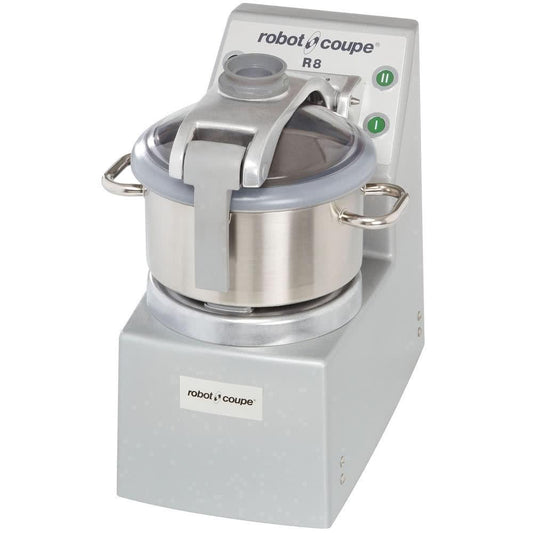Robot Coupe R8 Procesador  Alimentos Vertical  8 Qt. Tazón  Acero Inoxidable - Procesadores Alimentos / Ralladores / Cortadores - Robot Coupe - King Star
