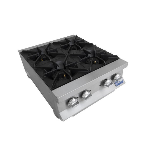 San-Son SS4Q Parrilla Acero Inoxidable 4 Quemadores Hélice - Parrillas a Gas - San Son - King Star
