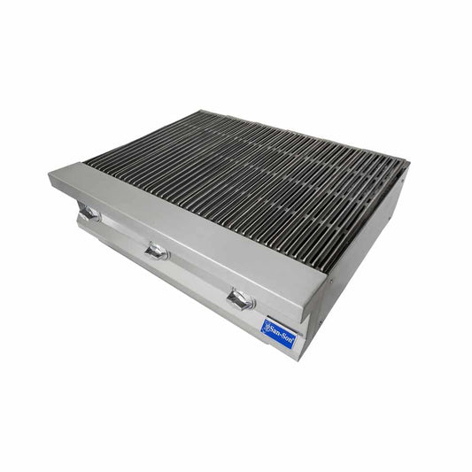 San-Son SSA36 Asador Frente 92 cm Gas 3 Controles Acero Inoxidable Gris - Asador - San Son - King Star