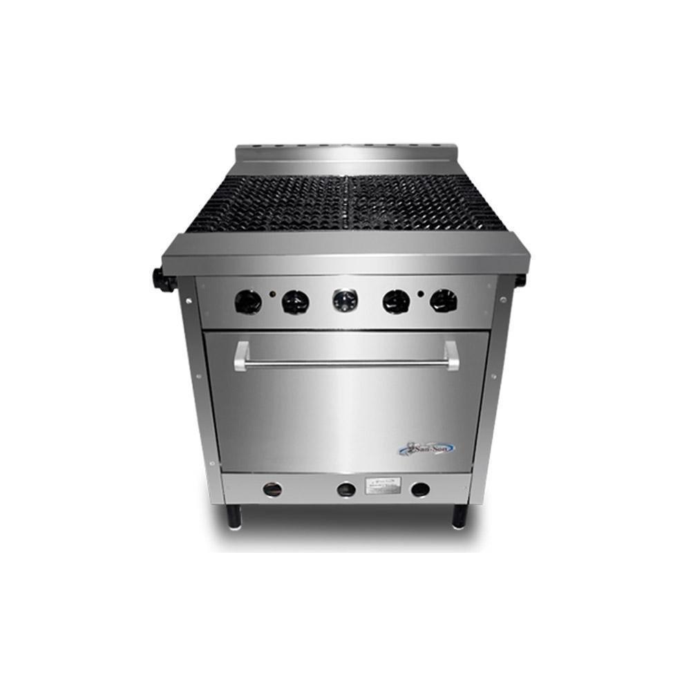 San-Son Sanson ZH-701-4 Estufa Profesional 4 Fuegos Abiertos Tipo Hélice - Estufas / Mixtos / Con y sin Horno - San Son - King Star