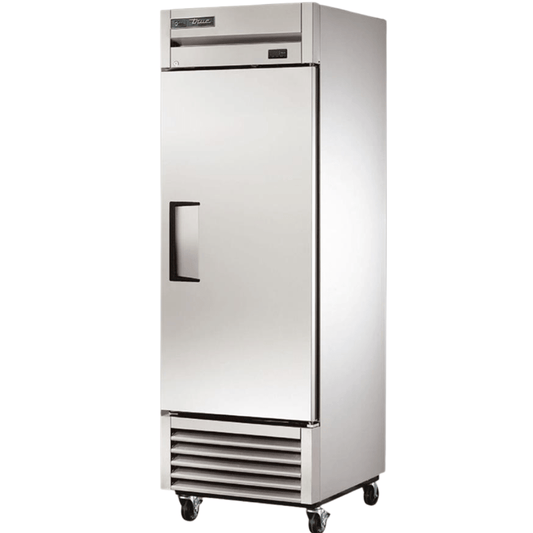TRUE T-23-HC Refrigerador Vertical 1 Puerta Solida Iluminacion Cuerpo Acero Inoxidable Gris -  - true - King Star