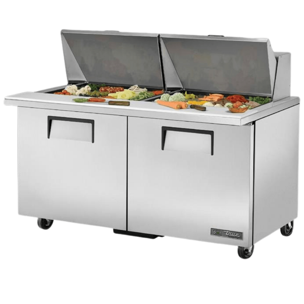 TRUE TSSU-60-24M-B-ST-HC Mesa Refrigerada Preparacion 2 Puertas Gris -  - True - King Star