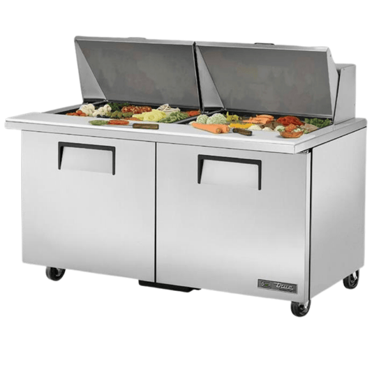 TRUE TSSU-60-24M-B-ST-HC Mesa Refrigerada Preparacion 2 Puertas Gris -  - True - King Star