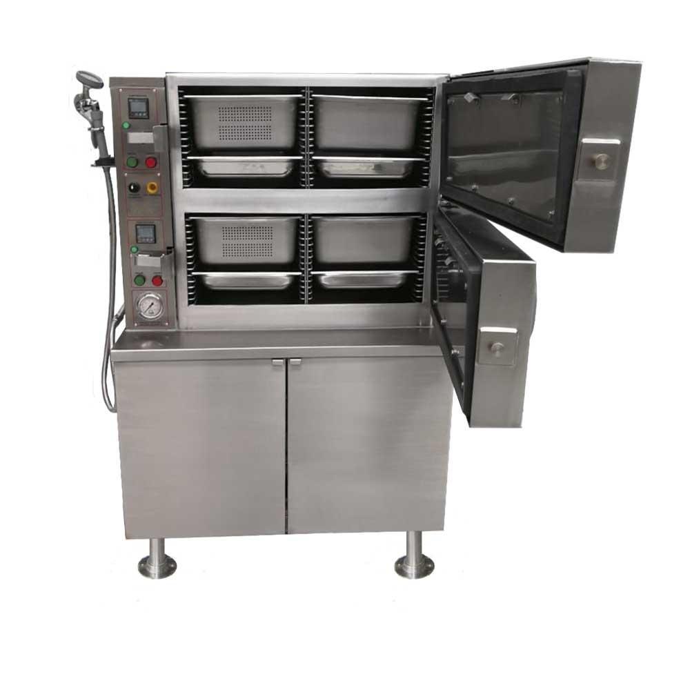 Tecnodac CE-2 Cocedor a Vapor para Alimentos con Generador Electrico - Con Rejilla - No Incluye Charolas - Cocedores - Tecnodac - King Star