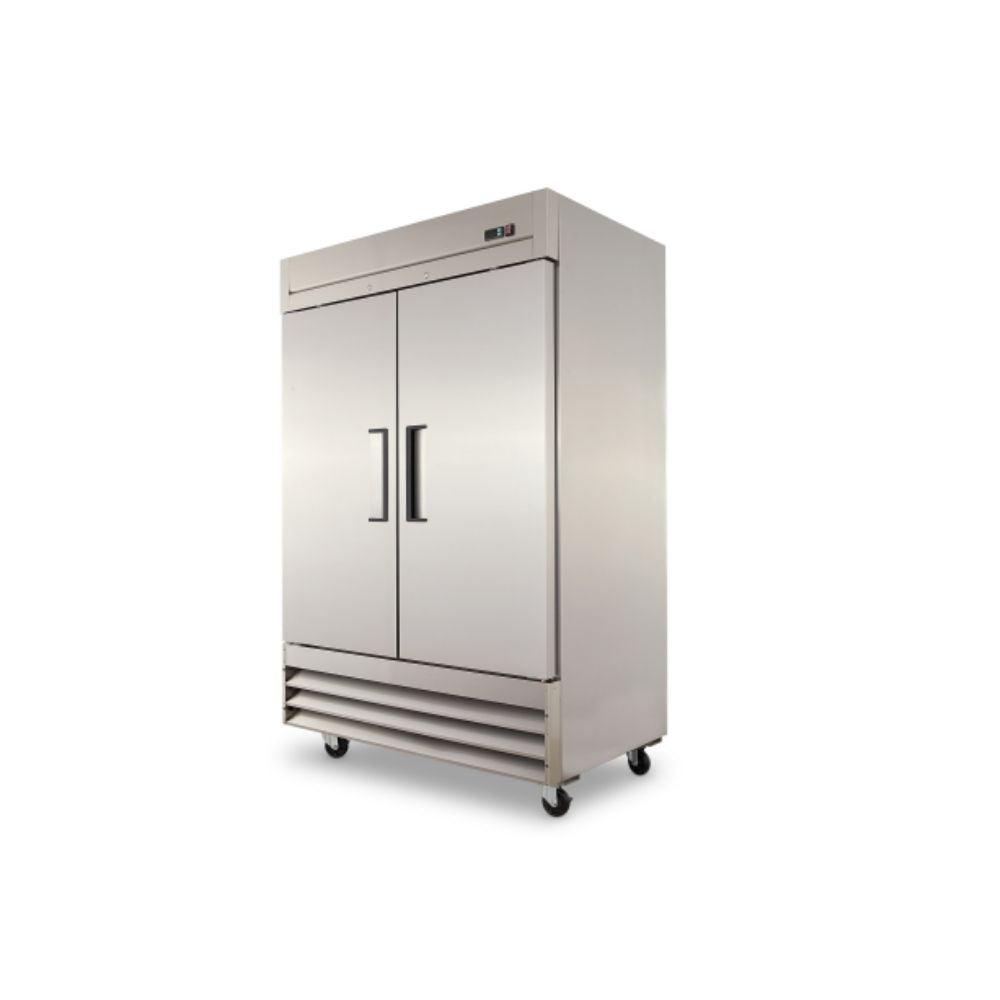 Torrey CVSA-47UI Congelador Reach-In Vertical 2 Puertas Solidas 6 Parrillas Acero Inoxidable - Congeladores Verticales - Torrey - King Star