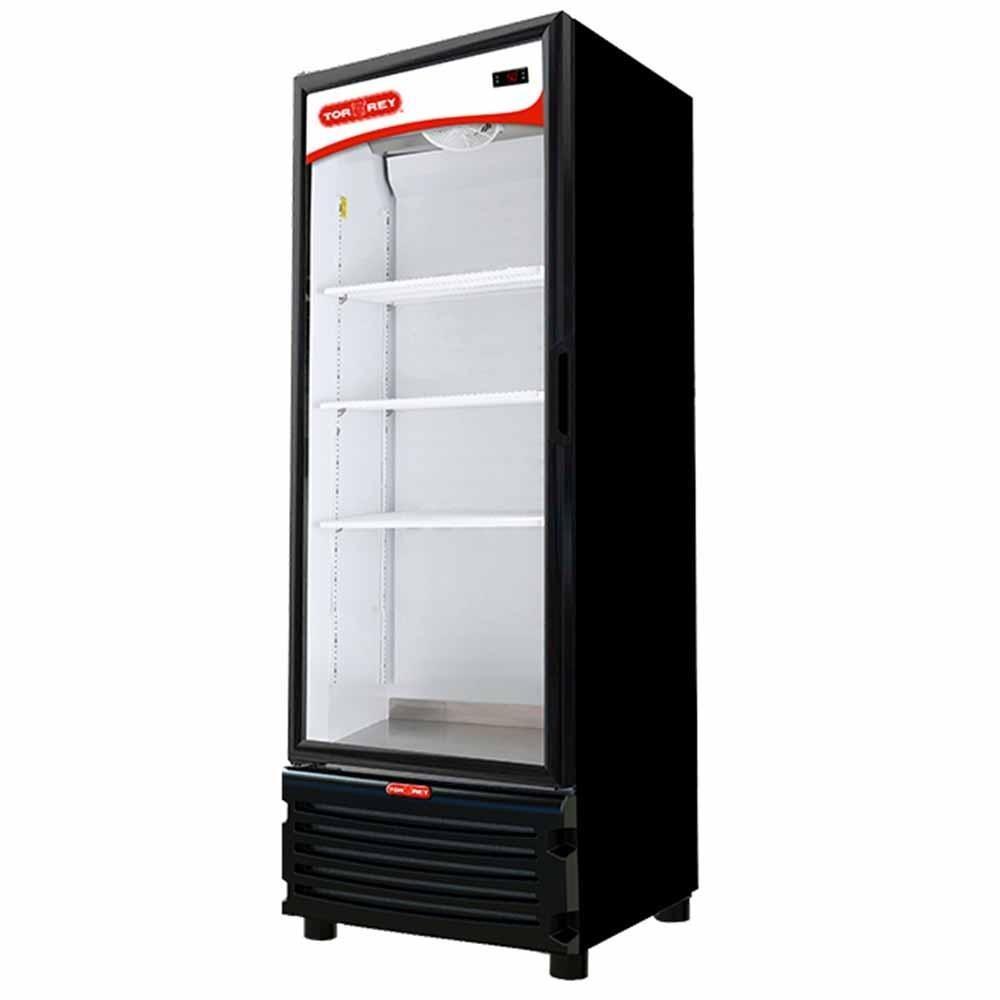 Torrey Rv17 Tvc17 Refrigerador Enfriador Vertical con 1 Puerta de Cristal, 5 Parrillas Iluminacion LED - Refrigerador Vertical - Torrey - King Star
