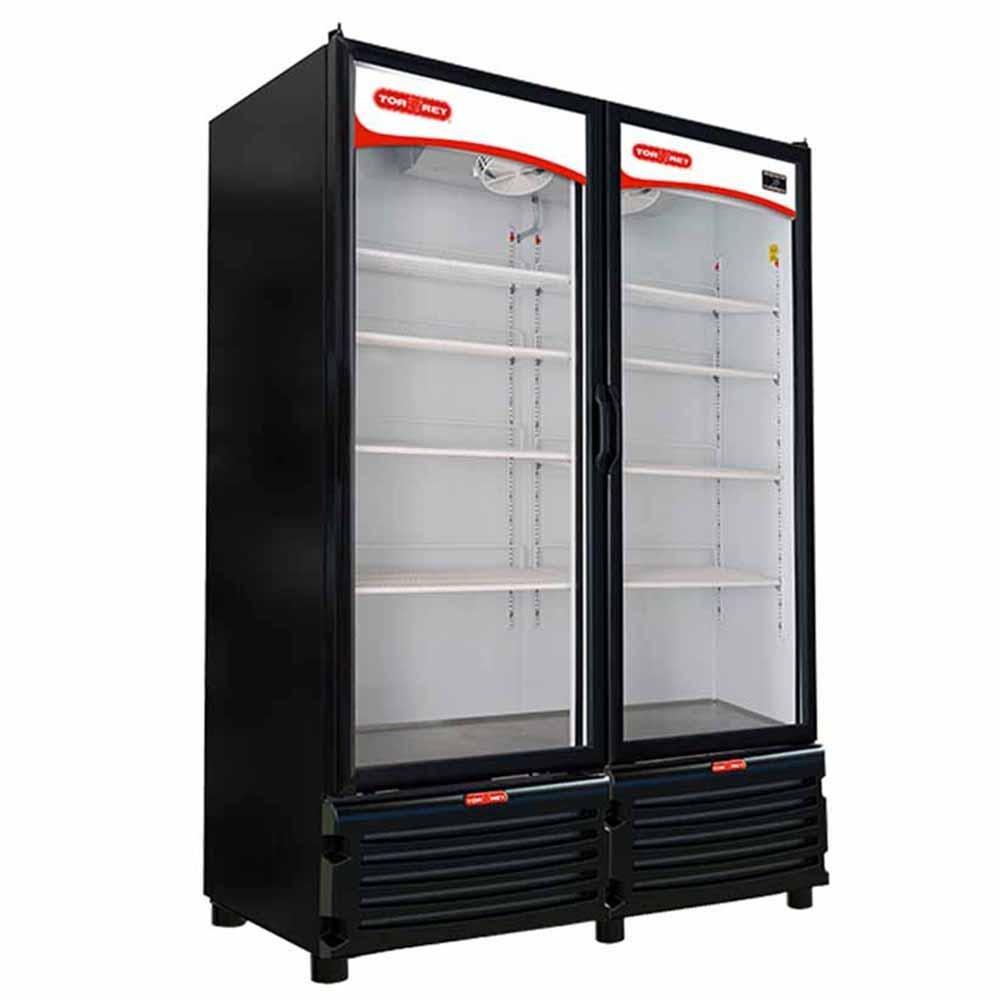 Torrey TVC42-2P Refrigerador Enfriador Vertical 2 Puertas 8 Parrillas Cuerpo Esmaltado - Refrigeradores - Torrey - King Star