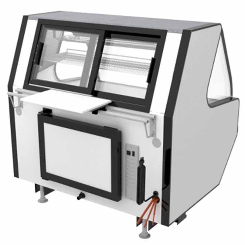Torrey Tec130 Tramo Exhibidor Carnicero 132 cm No incluye Condensador Remoto ni unidad de refrigeración - Vitrinas Refrigeradas - Torrey - King Star