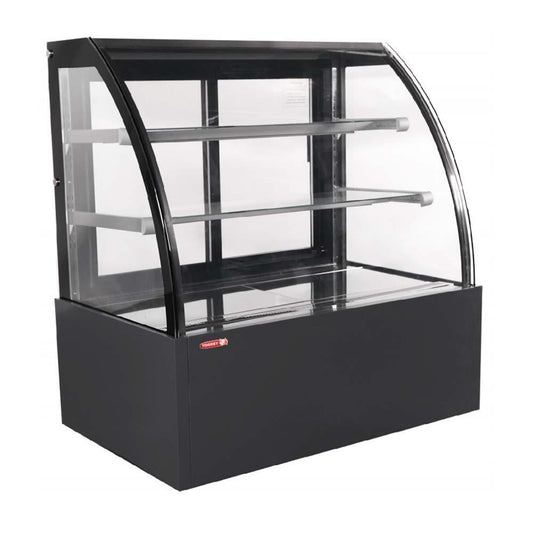 Torrey VFG-120C  Vitrina Full Glass Vidrio Curvo Panorámica 225 lt 120 cm - Vitrinas / Exhibidores - Torrey - King Star