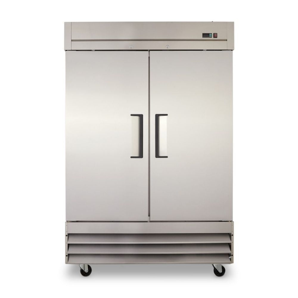 Torrey CVSA-47UI Congelador Reach-In Vertical 2 Puertas Solidas 6 Parrillas Acero Inoxidable - Congeladores Verticales - Torrey - King Star