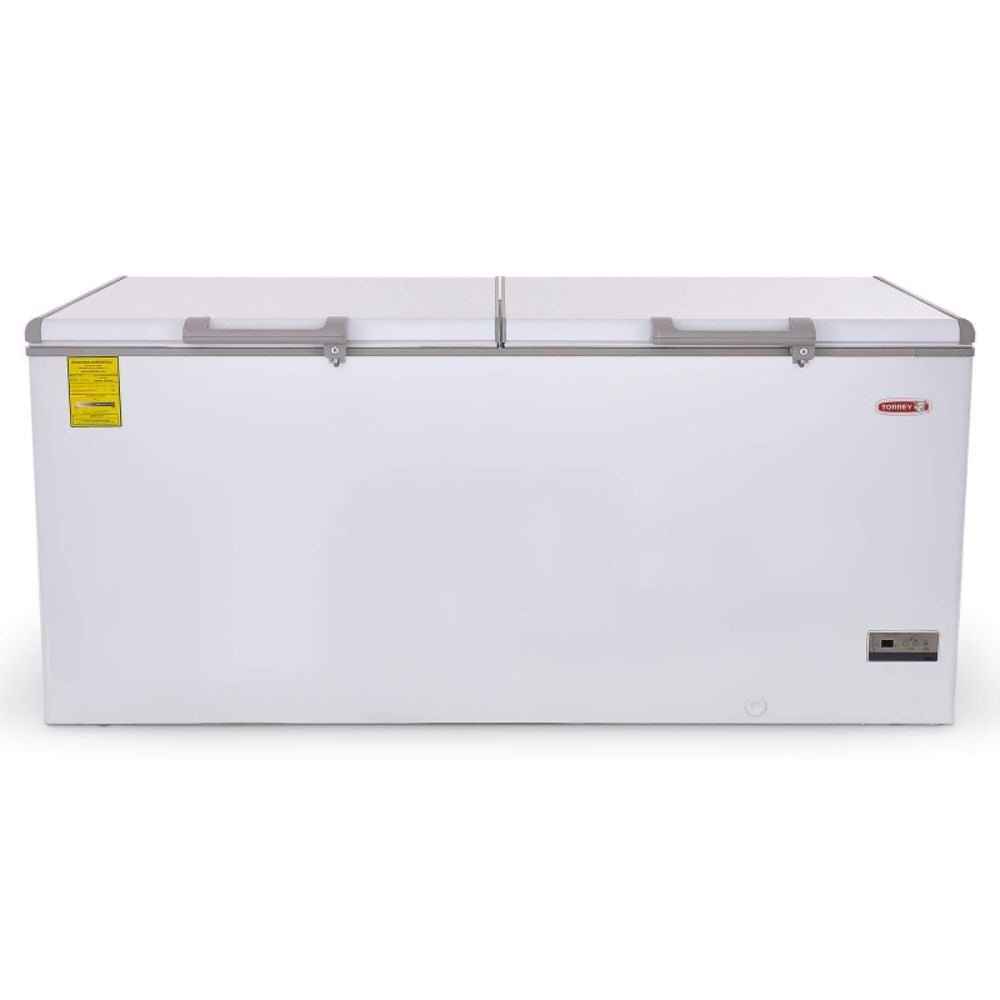 Torrey CHTC-255D CCCHS255023 Congelador Horizontal Cofre 2 Tapas Dual Acero Esmaltado - Congeladores - Torrey - King Star