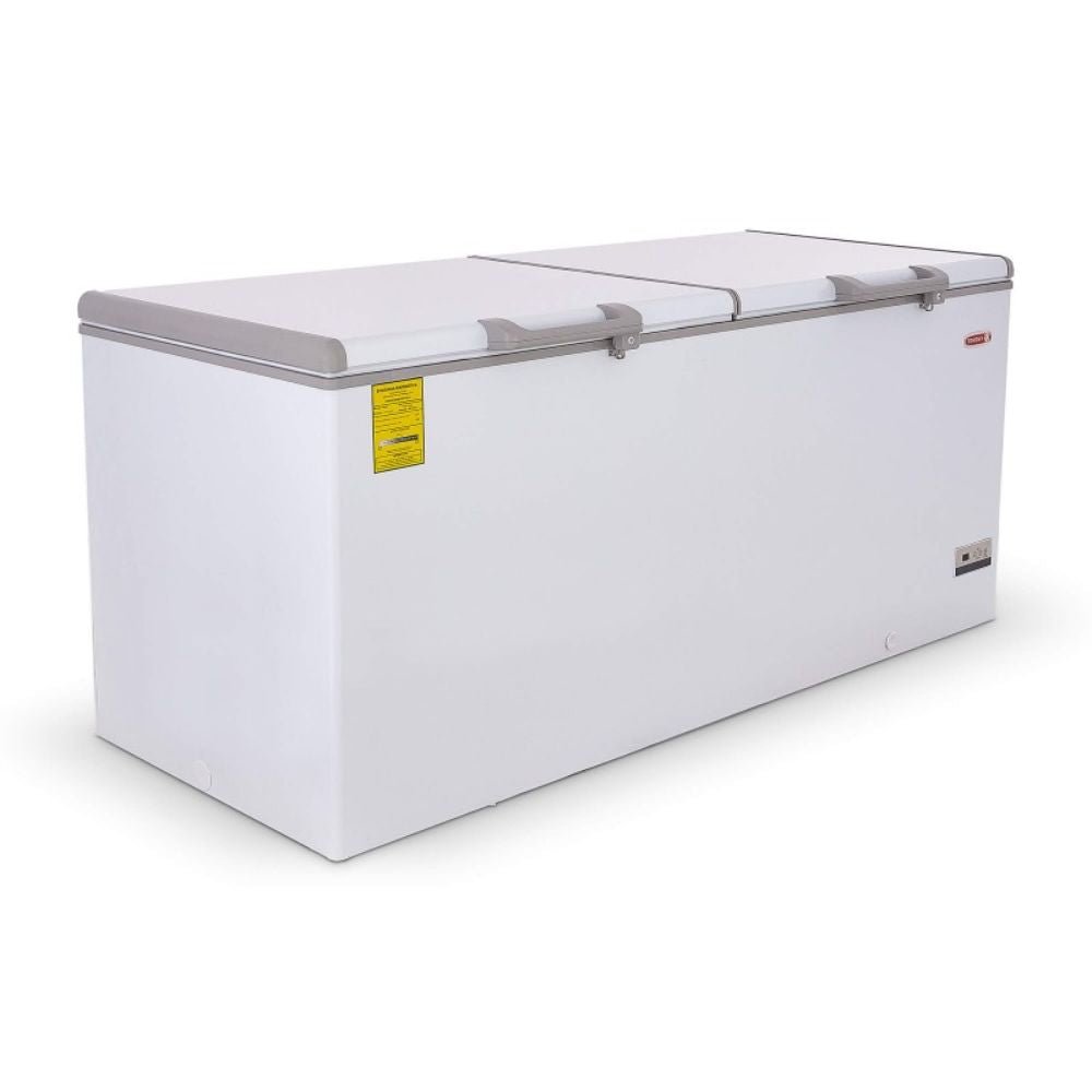 Torrey CHTC-255D CCCHS255023 Congelador Horizontal Cofre 2 Tapas Dual Acero Esmaltado - Congeladores - Torrey - King Star