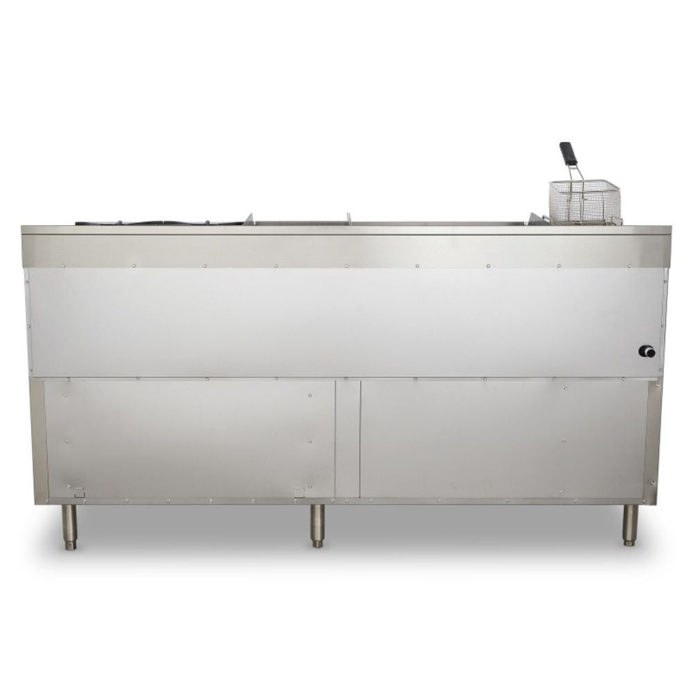 Torrey EST-MA6G CQESTMA6025 Estufa Maestra 4 Quemadores 1 Asador 1 Freidor 1 Gratinador 1 Horno 1 Plancha Acero Inoxidable -  - Torrey - King Star