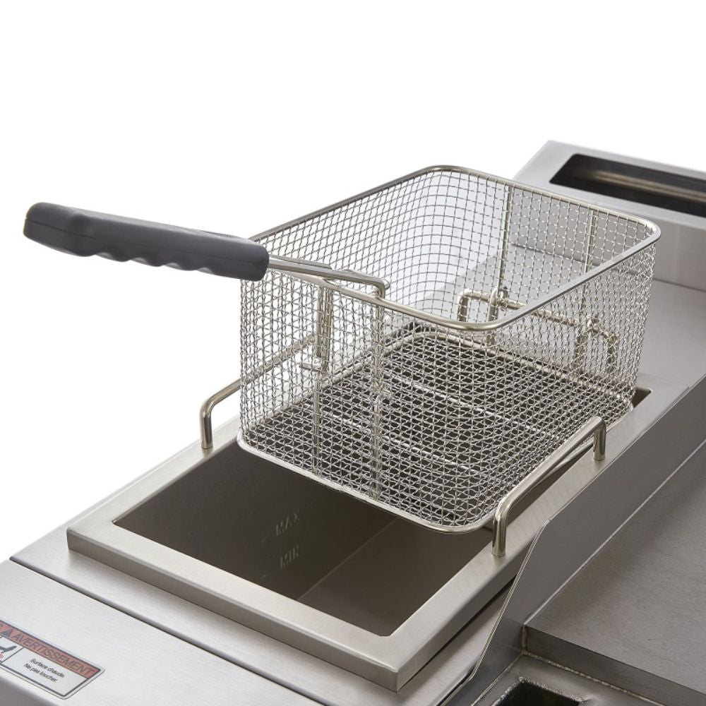 Torrey EST-MA6G CQESTMA6025 Estufa Maestra 4 Quemadores 1 Asador 1 Freidor 1 Gratinador 1 Horno 1 Plancha Acero Inoxidable -  - Torrey - King Star