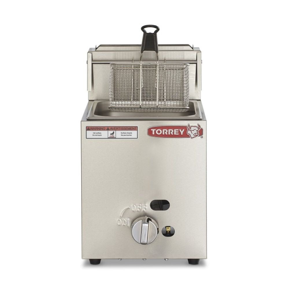 Torrey FRT-5G CQFRG005029 Freidora Gas 5 Litros Acero Inoxidable -  - Torrey - King Star