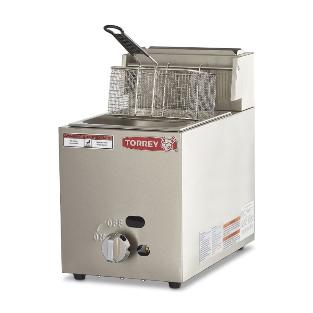 Torrey FRT-5G CQFRG005029 Freidora Gas 5 Litros Acero Inoxidable -  - Torrey - King Star