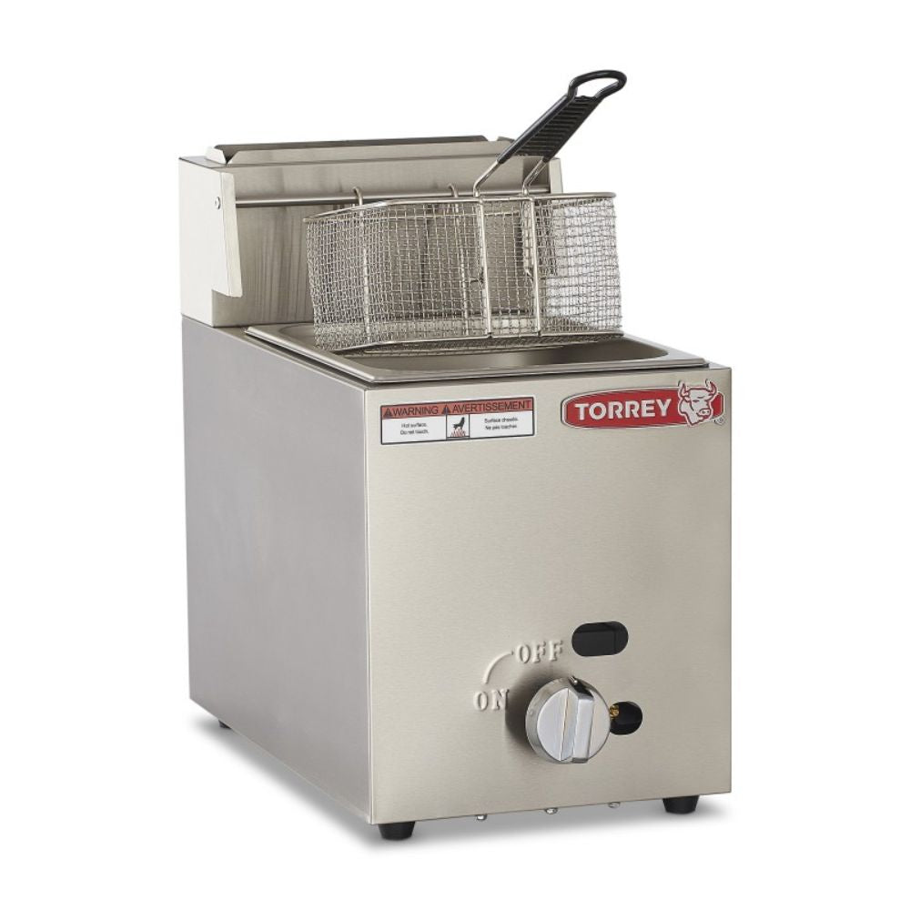 Torrey FRT-5G CQFRG005029 Freidora Gas 5 Litros Acero Inoxidable -  - Torrey - King Star