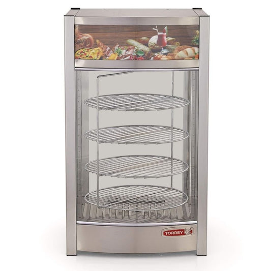 Torrey Vcg-46/97 Cvvcm046001 Vitrina Caliente Pizza Multinivel Giratoria 360 46 cm - Vitrinas Calientes - Torrey - King Star