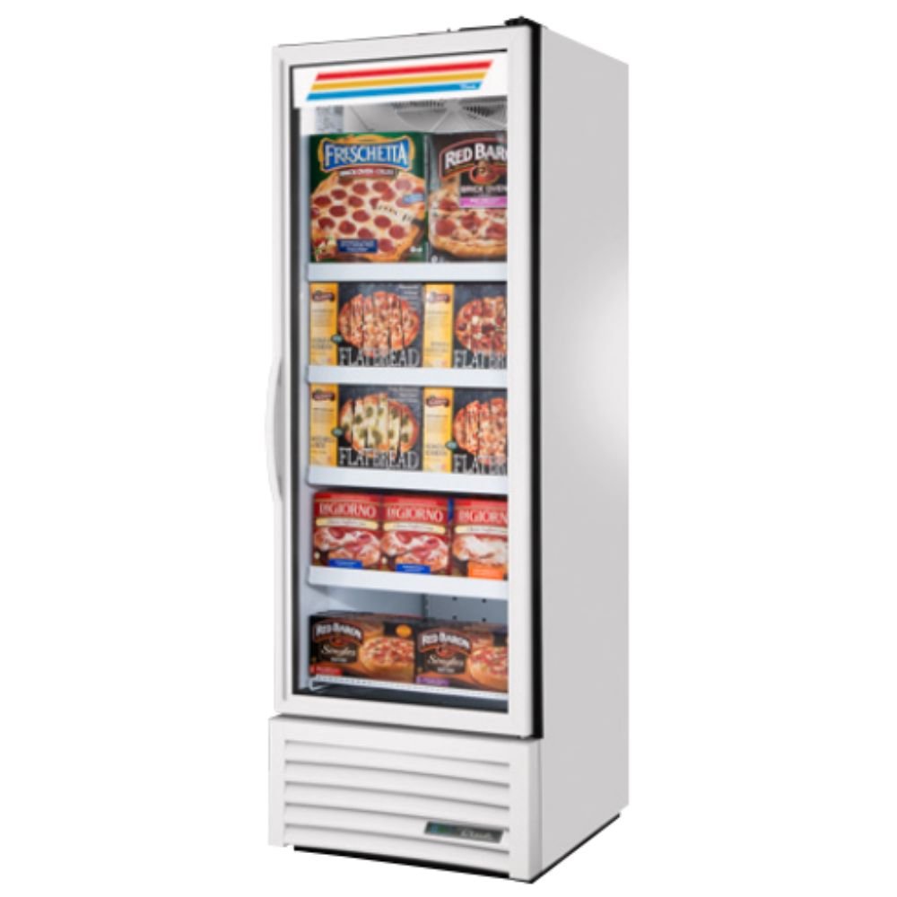 True FLM-27F~TSL01 Congelador Exhibidor Vertical 1 Puerta Cristal 4 Parrillas -  - True - King Star