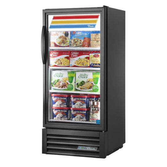 True GDM-10F-HC~TSL01 Congelador Exhibidor Vertical 1 Puerta Cristal 3 Parrillas -  - True - King Star